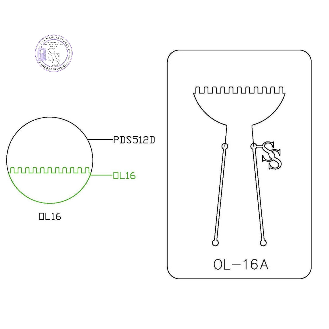 PANCAKE DIE OVERLAY-16 OL-16 FENCE